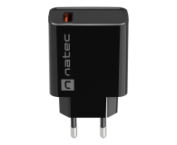 Natec RIBERA 1X USB-A 18W CZARNA - 1480398 - zdjęcie 2